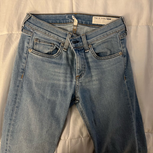 Rag & Bone Step Hem Crop - Picture 2 of 5